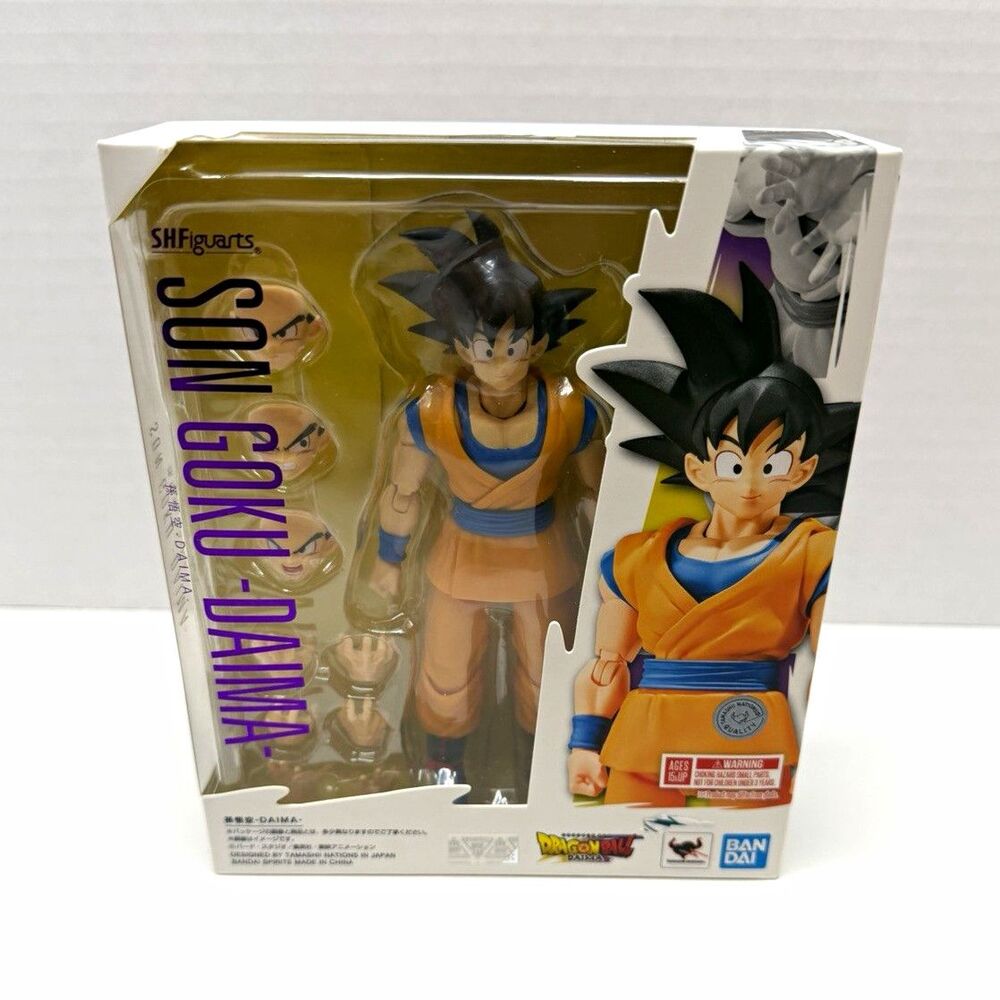 S.H.Figuarts Animation Son Goku -DAIMA- Dragon Ball Figure MPN 2760972